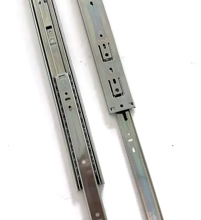 45kg high load capacity! CS1345PT fully extendable electro-galvanized slide rail, industrial-grade slide rail suitable for various office / medical scenarios