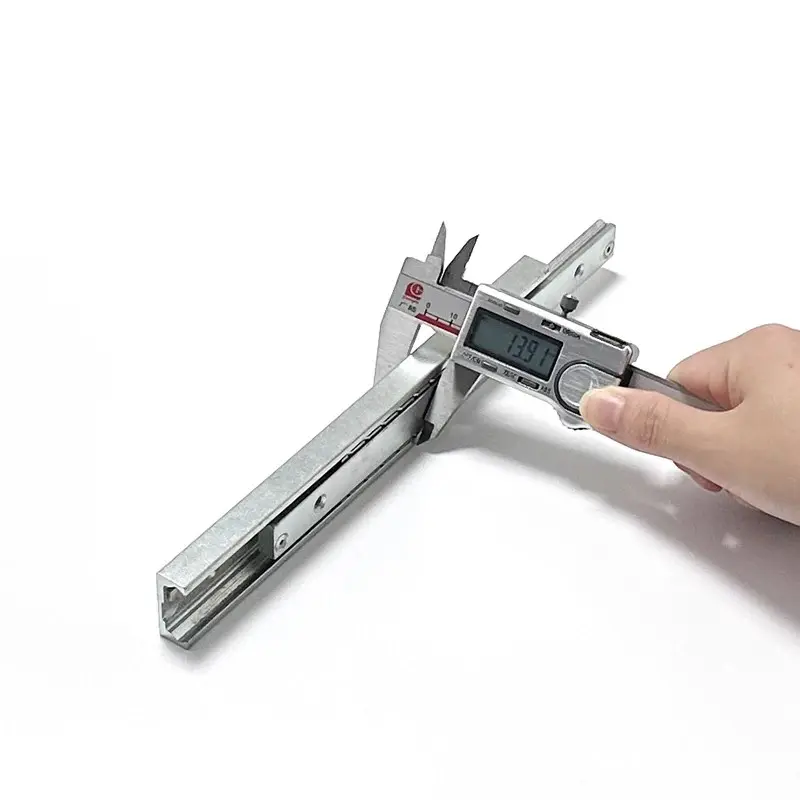 GS1328SX, internal sliding block slide rail, ball bearing wear-resistant steel, heat-treated steel, galvanized, blue oxide treatment, wholesale supply. (7).jpg