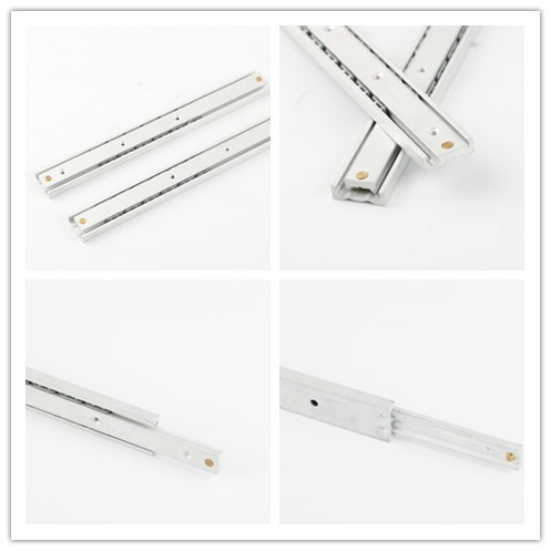 Fully extended for easy installation, precision equipment-specific light-load slide rails