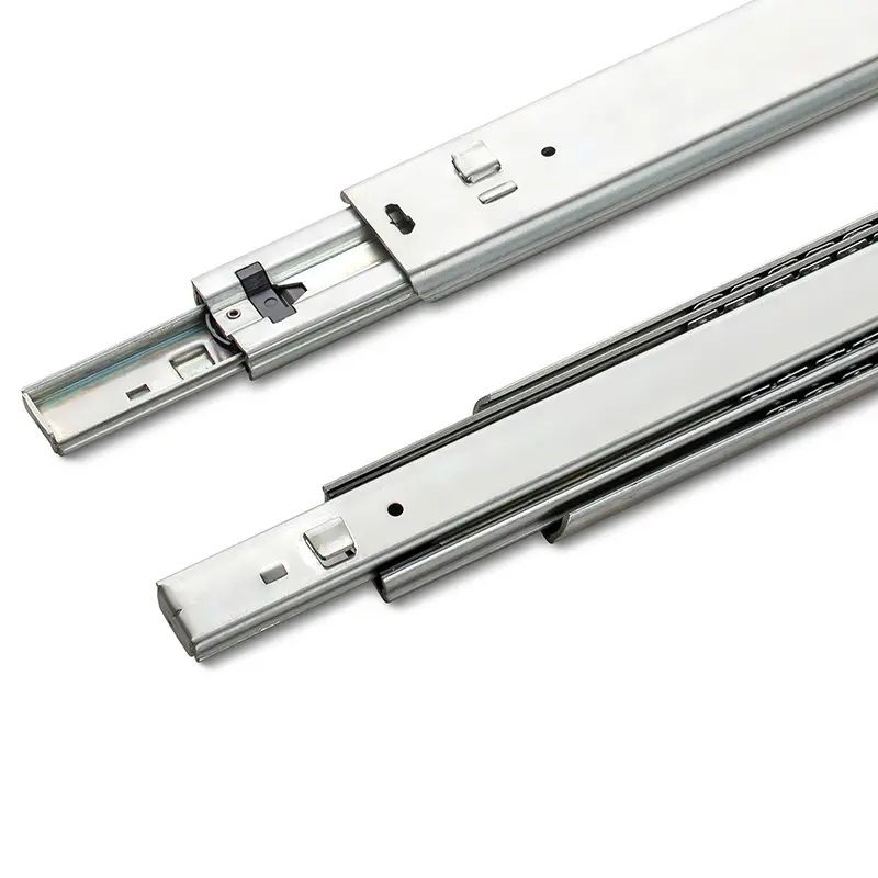 Truslider Heavy Industrial Slide Rail: Fully extended design + anti-detachment structure, ensuring stable output in heavy-load scenarios