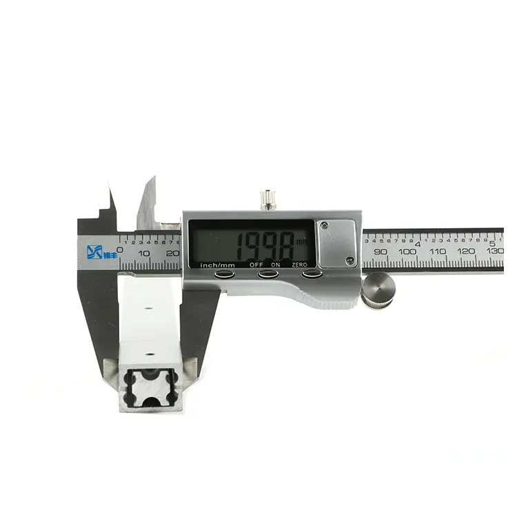 AL1620pt aluminum alloy light-load slide rail width and height